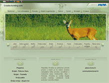 Tablet Screenshot of croatia-hunting.com
